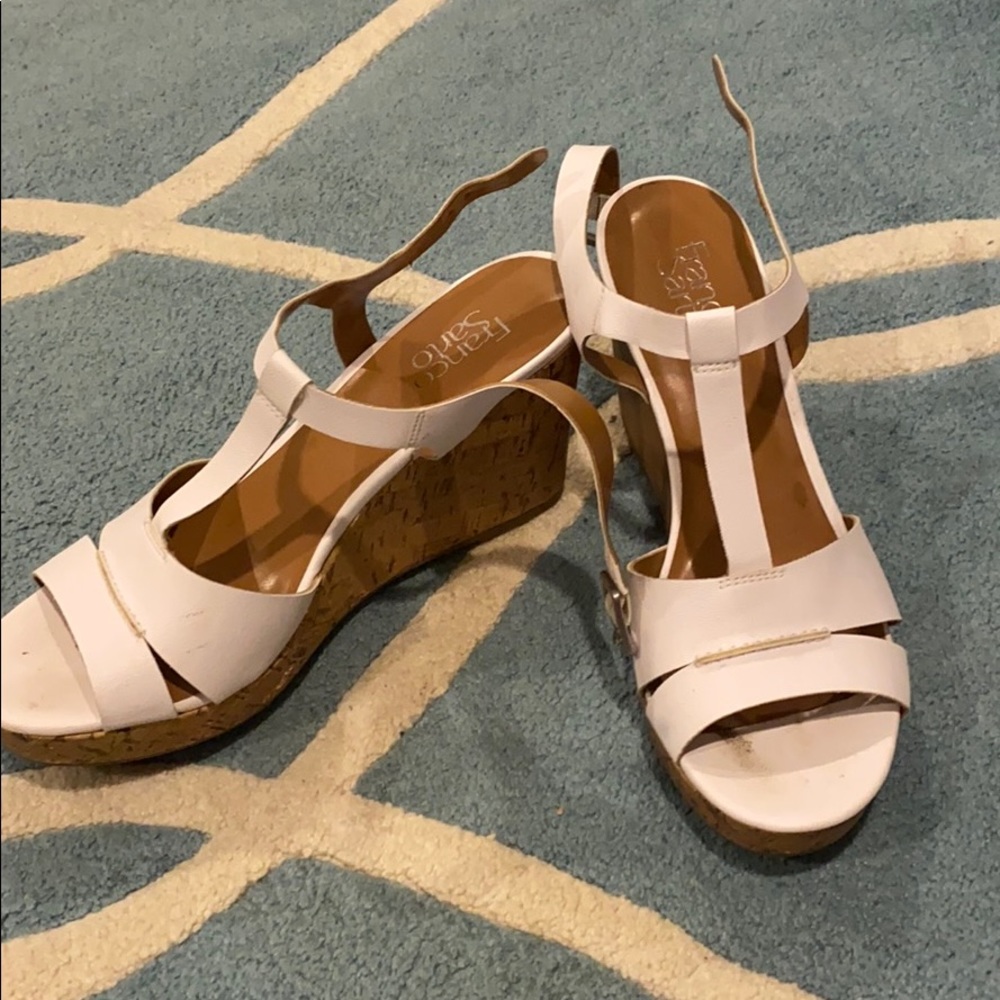 Worn frank sarto heels